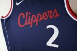 NBA 2 Leonard Los Angeles Clippers 2024-25 Maillot Marine